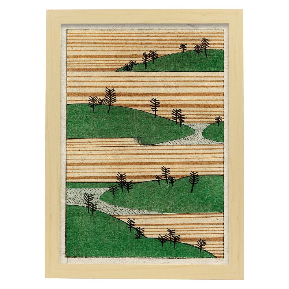 Nacnic Lámina Vintage Japonesa Shin 21 De Revista Bijutsukai