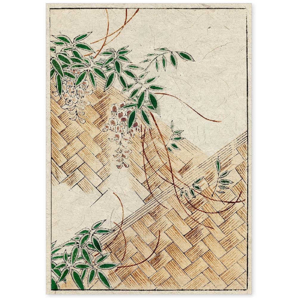 nacnic Lámina Vintage Japonesa Shin 25 de Shin Bijutsukai