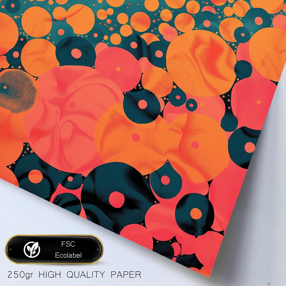 Nacnic Lámina Yayoi Kusama Hongo Flor De Agua Japonesa