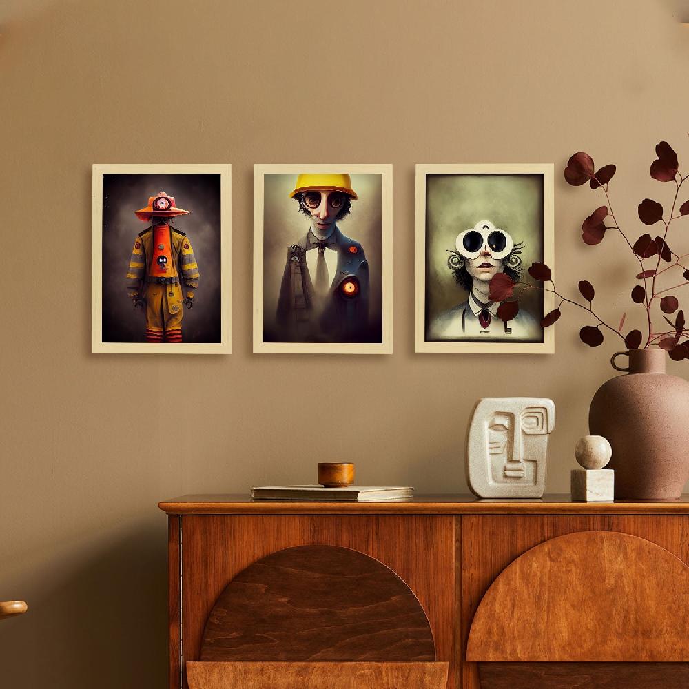 Nacnic Láminas De Animales Al Estilo Burton Inspiradas En Arte Oscuro Y Gótico Colección 13