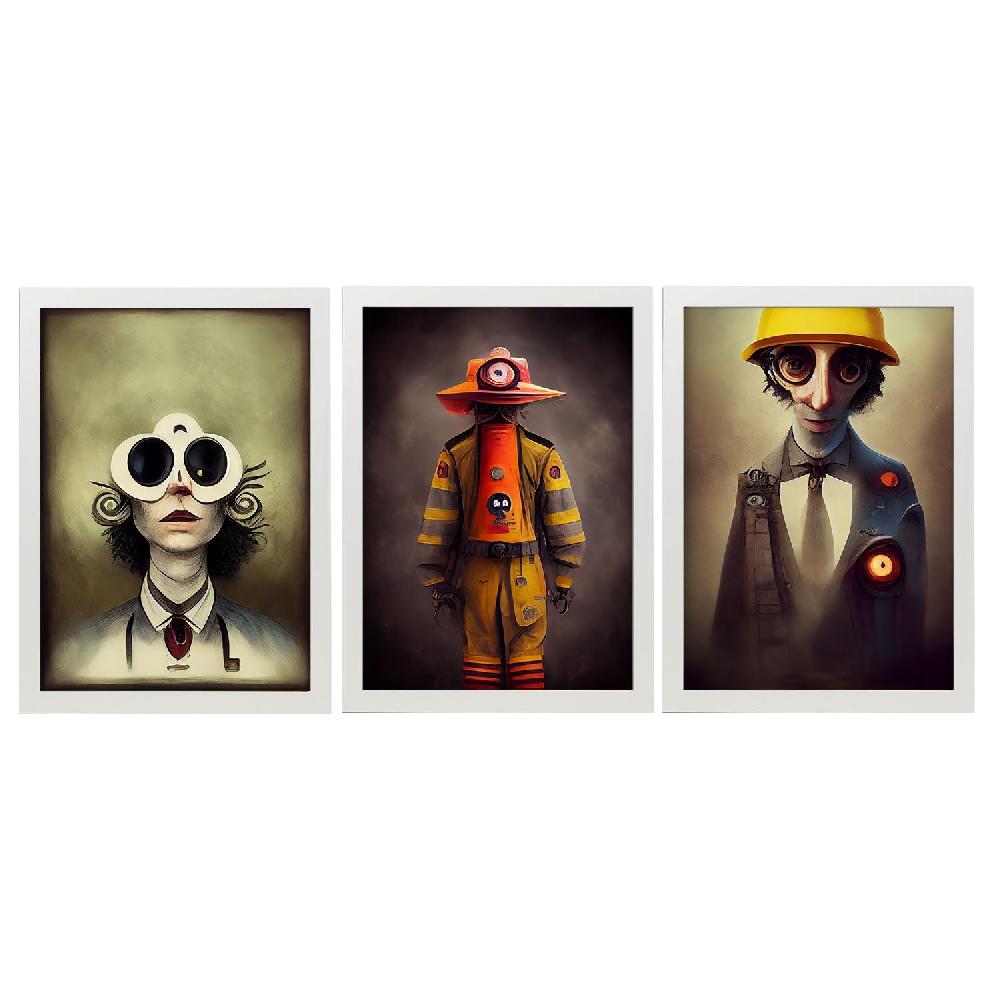Nacnic Láminas De Animales Al Estilo Burton Inspiradas En Arte Oscuro Y Gótico Colección 13