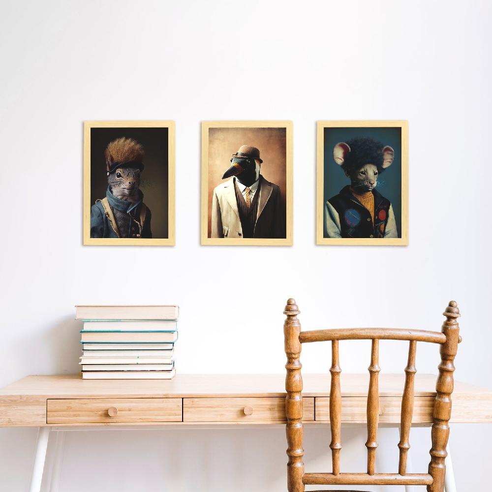 Nacnic Láminas De Arte Estético De Animales Nacnico