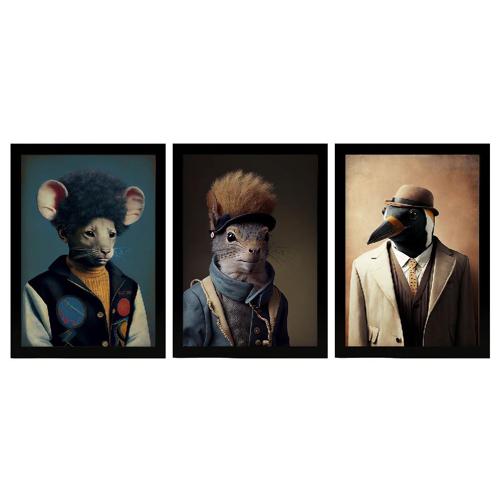 nacnic Láminas de Arte Estético de Animales Nacnico