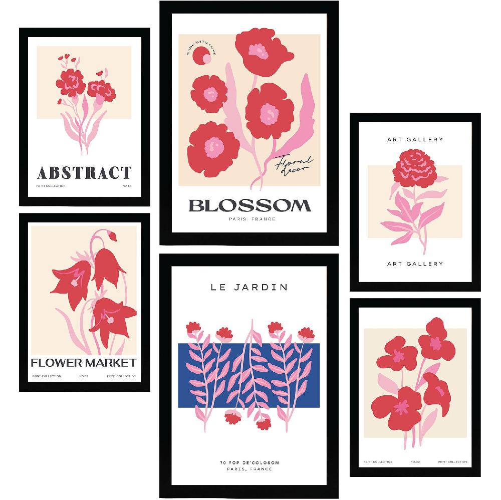 nacnic Láminas de Flores en Flor. Naturaleza y Botánica