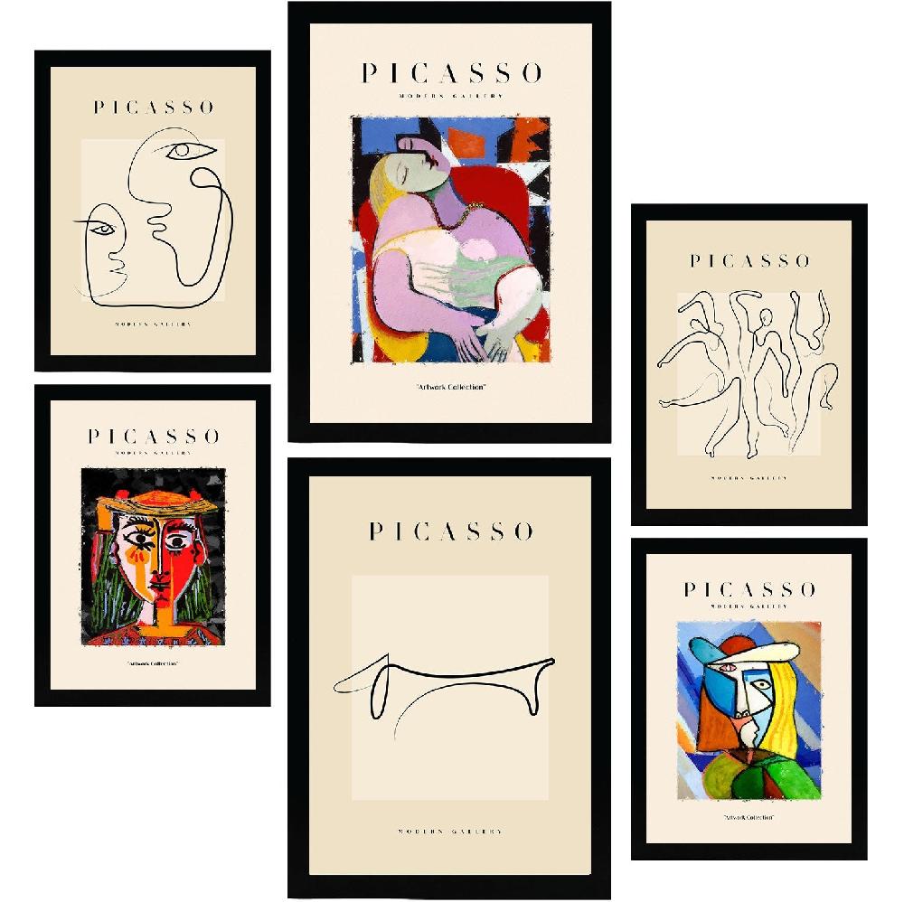 nacnic Laminas de Pablo Picasso. Mujeres. Galería de Arte Cubismo y Surrealismo