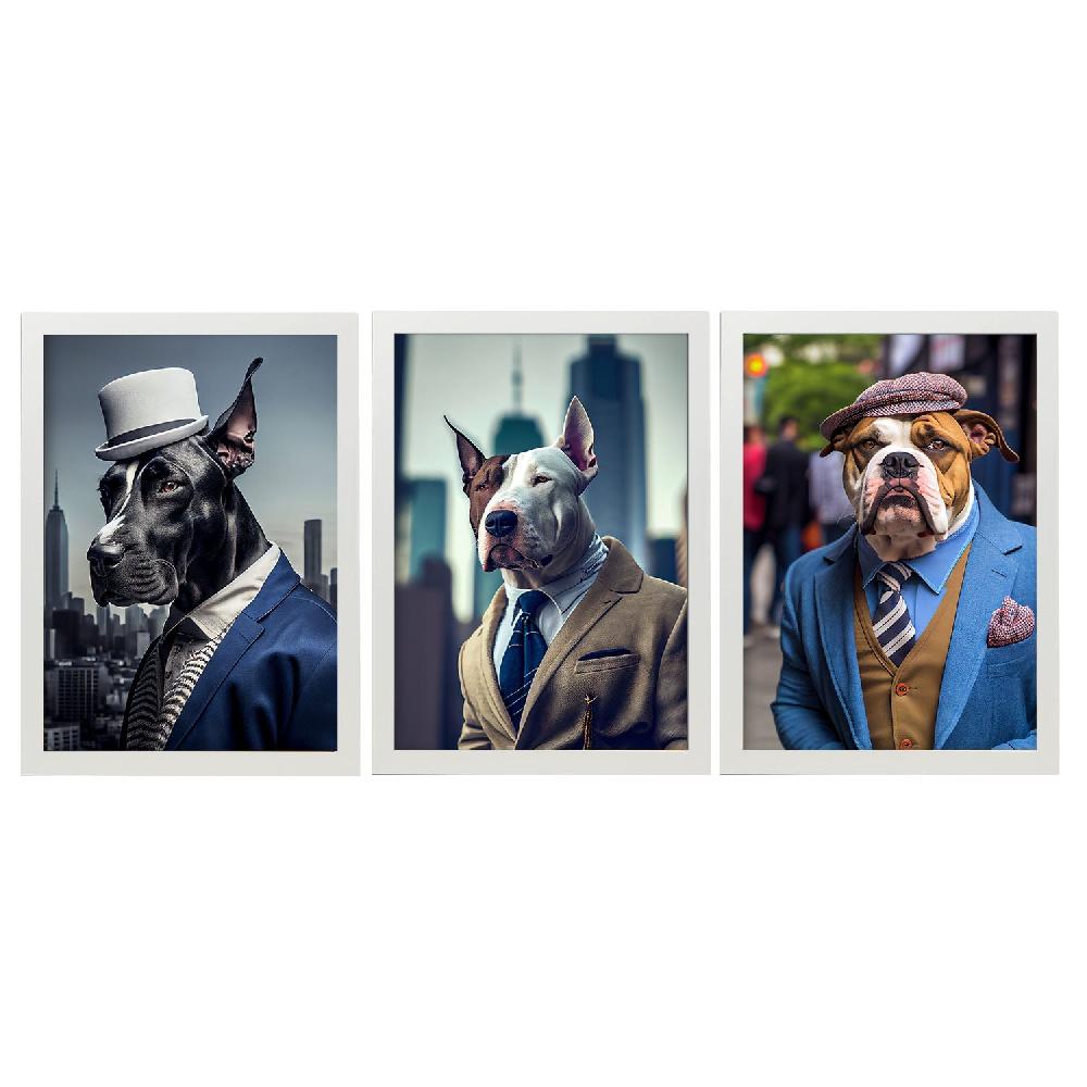 Nacnic Láminas Divertidas De Animales En Ropa Humana Colección 14