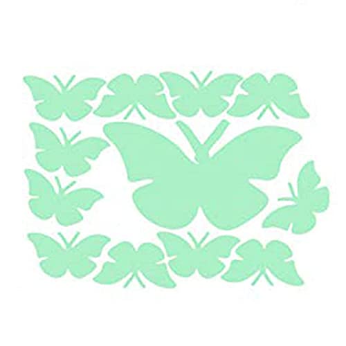 Nacnic Láminas Luminosas De Mariposas Fluorescentes