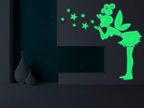 Nacnic Láminas Luminosas Fluorescentes De Campanilla Peter Pan