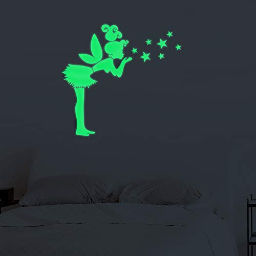 nacnic Láminas Luminosas Fluorescentes de Campanilla Peter Pan