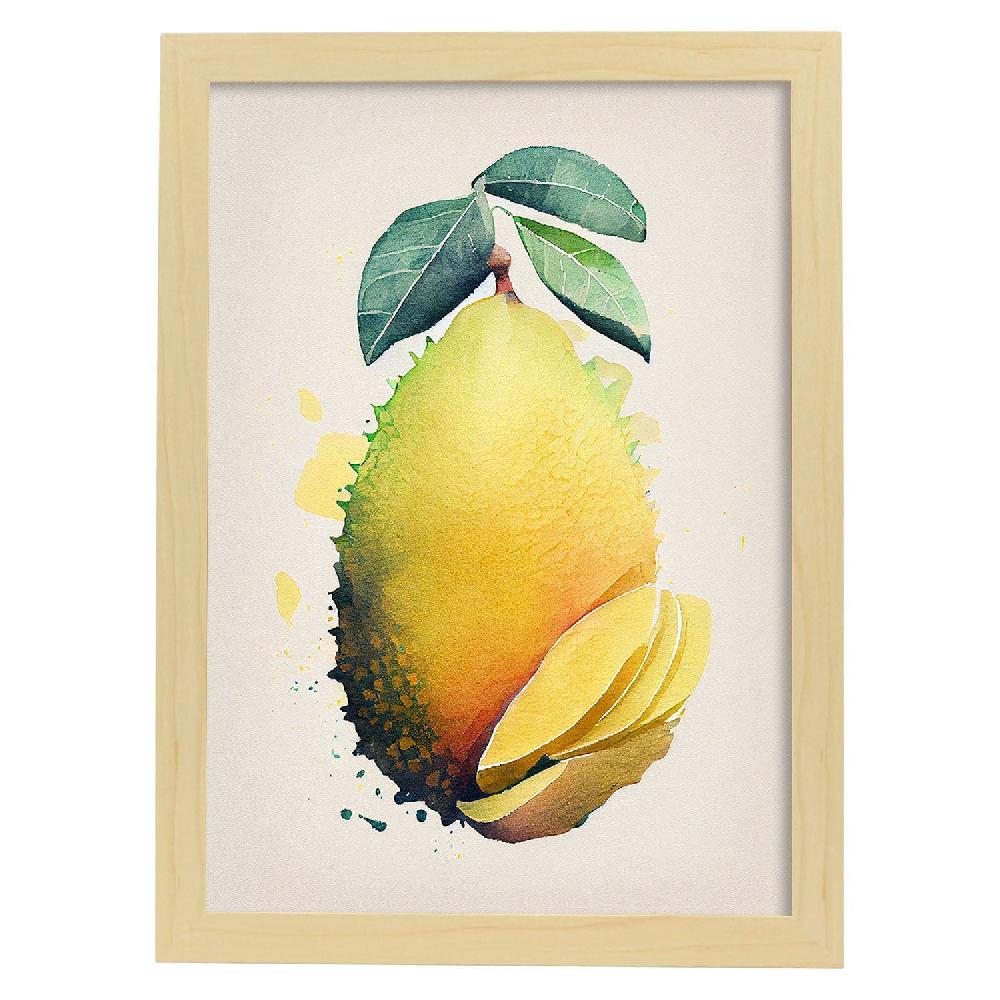 Nacnic Láminas Minimalistas De Nacnic Con Diseño De Jackfruit