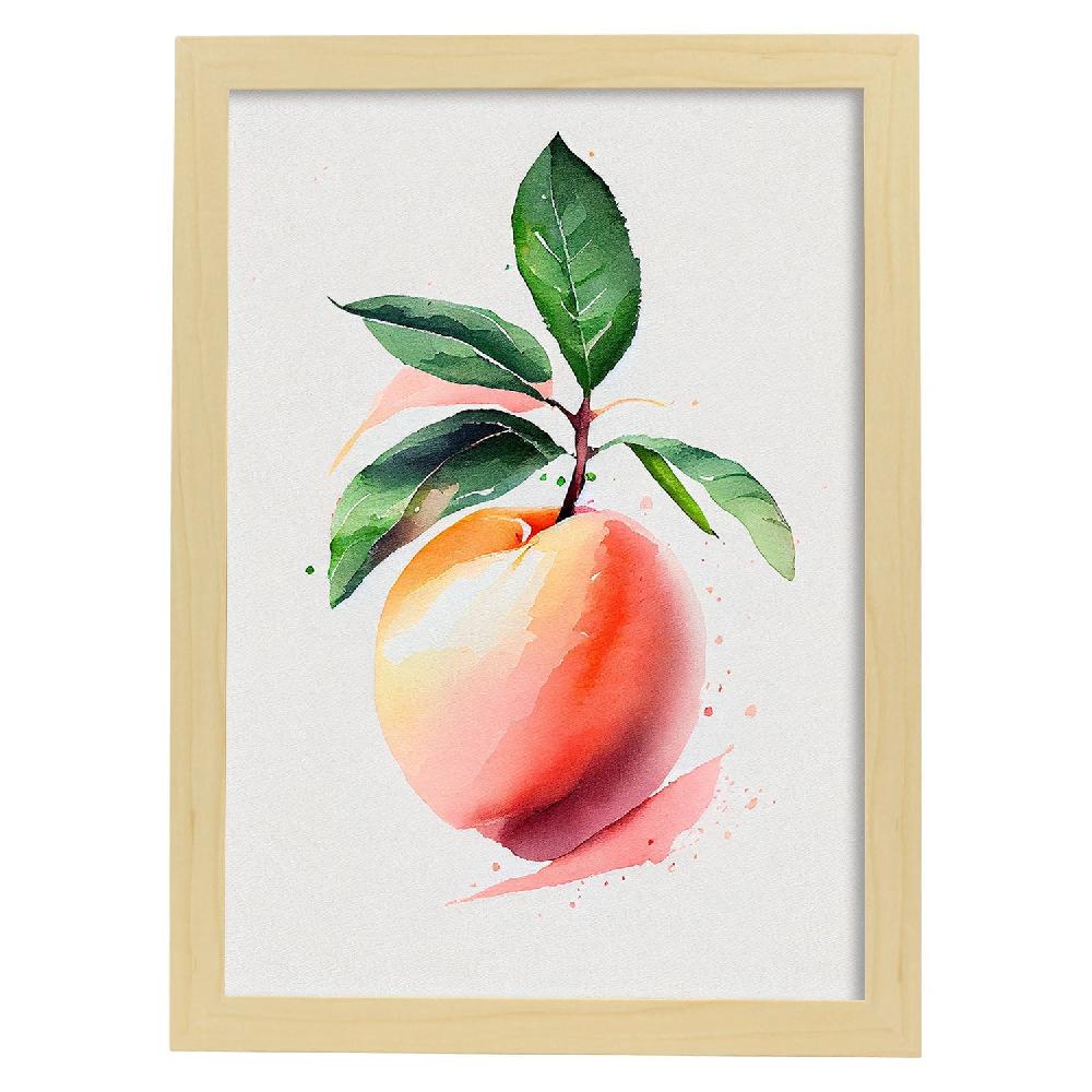 Nacnic Láminas Minimalistas Nacnic Peach_2 En Español