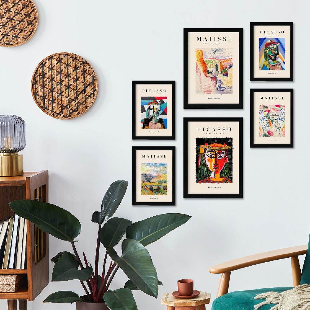 Nacnic Láminas Picasso Y Matisse. Arte Fauvismo Y Surrealismo. Siglo Pasado