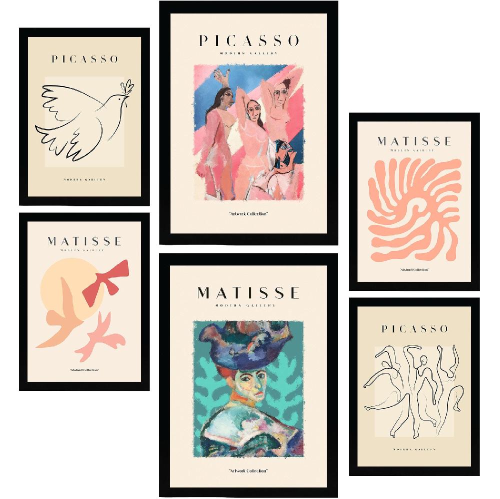 Nacnic Láminas Picasso Y Matisse. Fauvismo Y Surrealismo