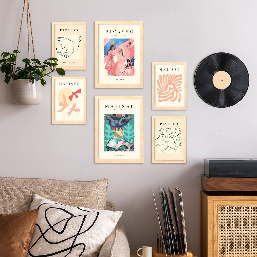 nacnic Láminas Picasso y Matisse. Fauvismo y Surrealismo