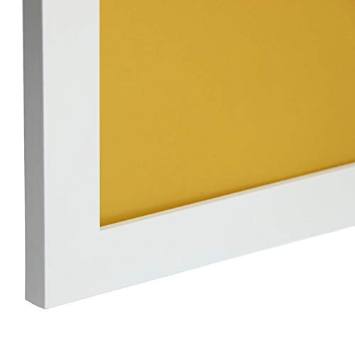 Nacnic Marco Blanco Robusto Para Laminas Con Frontal De Plexiglas