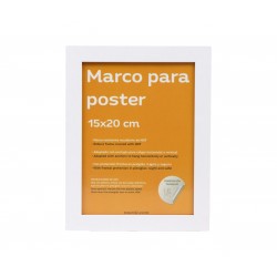 nacnic Marco blanco robusto para posters de alta calidad