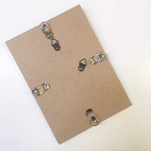 Nacnic Marco Clip Transparente (10x15 Cm) Caja De 24 Unidades. Marcos Clip Transparentes Para Fotos Carteles Diplomas