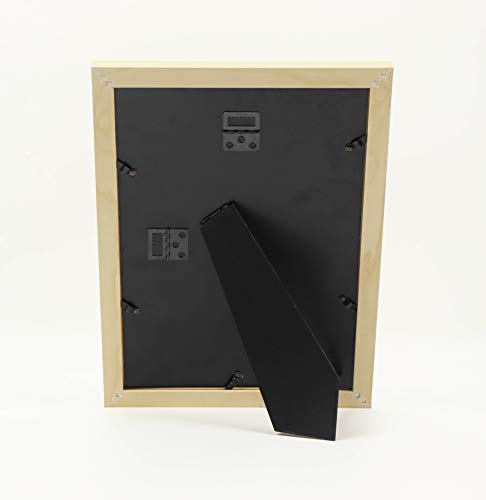 Nacnic Marco De Madera De Nogal Robusto Con Frontal De Plexiglas Para Posters