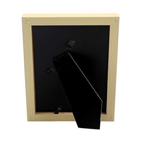 Nacnic Marco De Madera De Nogal Robusto Con Frontal De Plexiglas Para Láminas