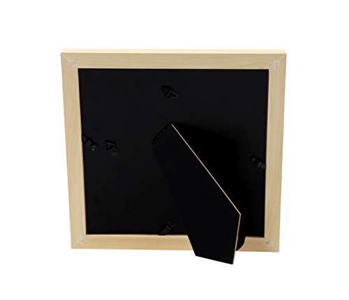 Nacnic Marco De Madera De Nogal Robusto Con Frontal De Plexiglas Para Posters