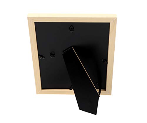 Nacnic Marco De Madera De Nogal Robusto Con Frontal De Plexiglas Para Posters