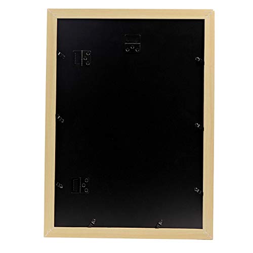 Nacnic Marco De Madera De Nogal Robusto Para Posters Con Frontal De Plexiglas