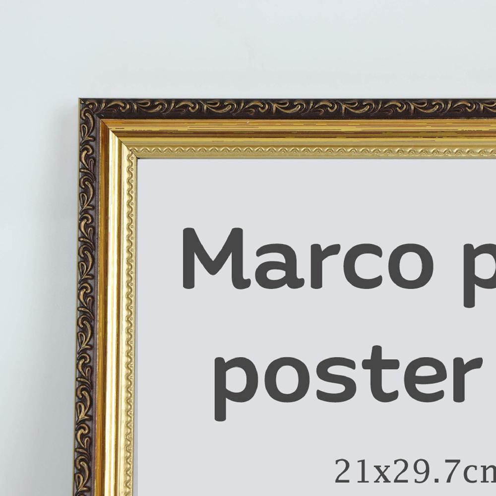 Nacnic Marco Dorado Con Filigrana Para Fotos Y Dibujos