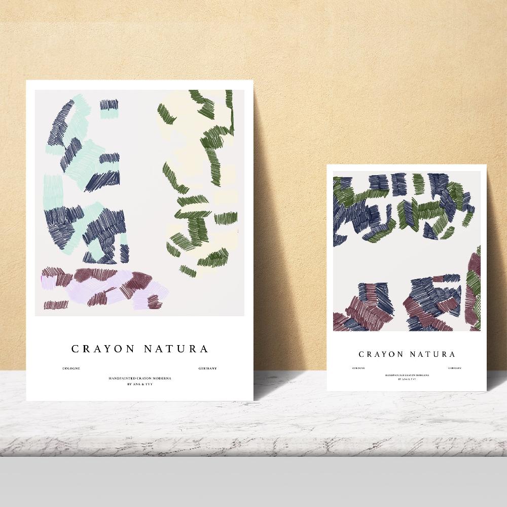 Nacnic Arte Abstracto Figurativo Tonos Pastel