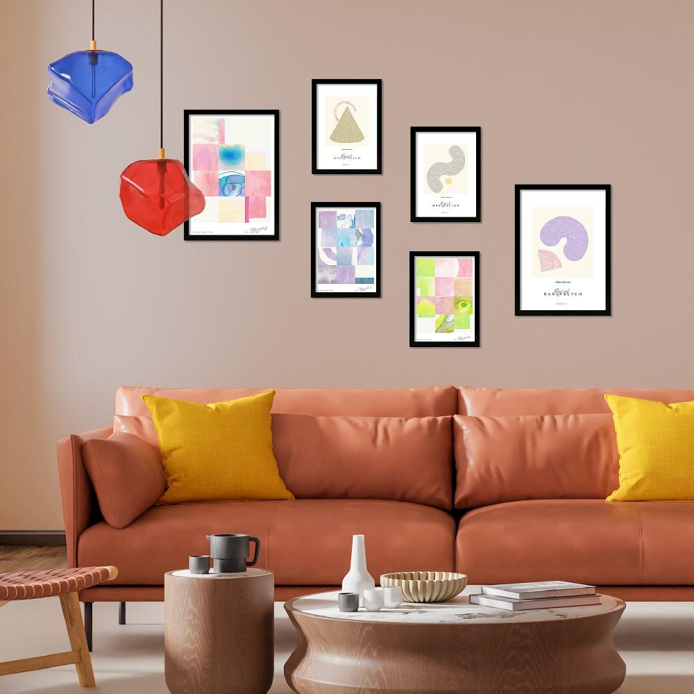 Nacnic Arte Abstracto Tonos Pastel