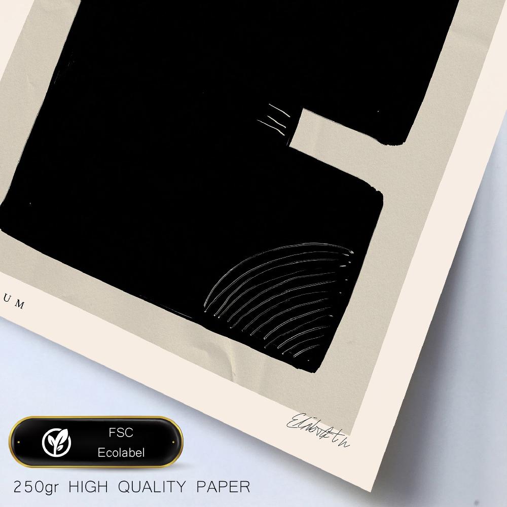 Nacnic Arte En Tinta Japonesa. Blanco Y Negro