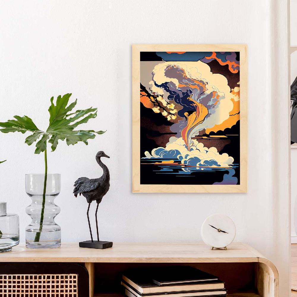 Nacnic Nacnic Arte Estético Abstracto Ukiyo 22 Laminas