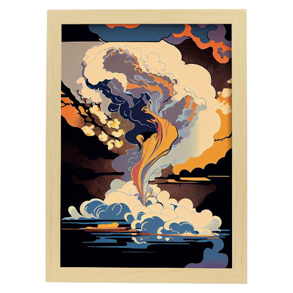 Nacnic Nacnic Arte Estético Abstracto Ukiyo 22 Laminas