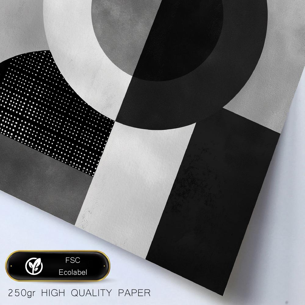 Nacnic Bauhaus Blanco Y Negro