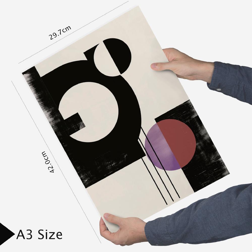 Nacnic Bauhaus Morado Rojo Verde Azul