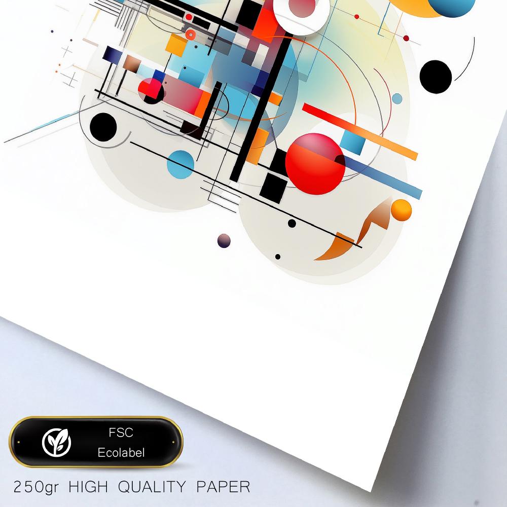 Nacnic Bauhaus Rojo Azul Amarillo Negro