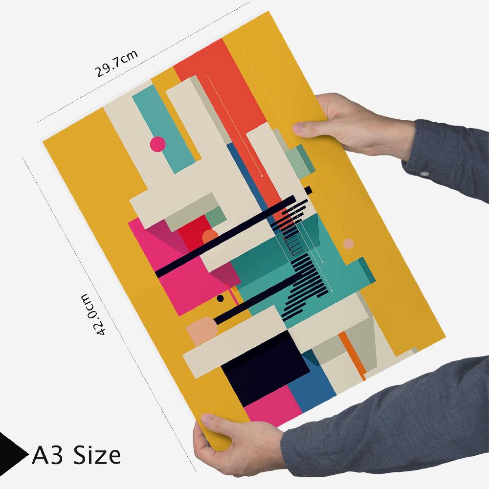 Nacnic Bauhaus Rojo Azul Amarillo Negro