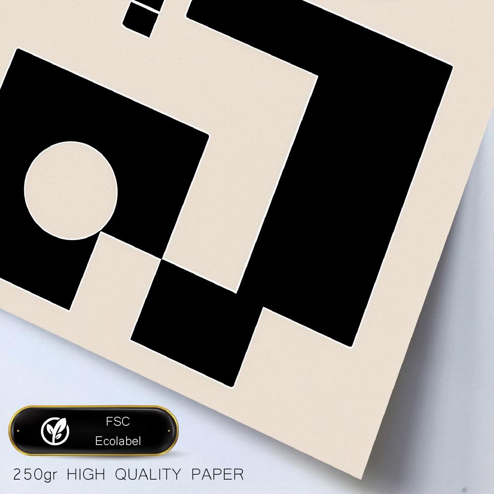 Nacnic Bauhaus Rojo Azul Negro