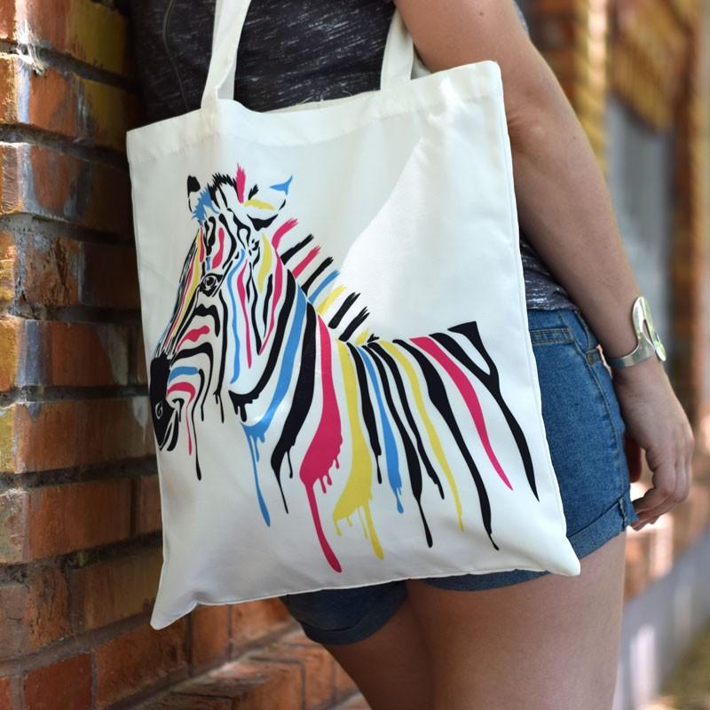 nacnic Bolsa Tote Cebra Perdiendo Rayas