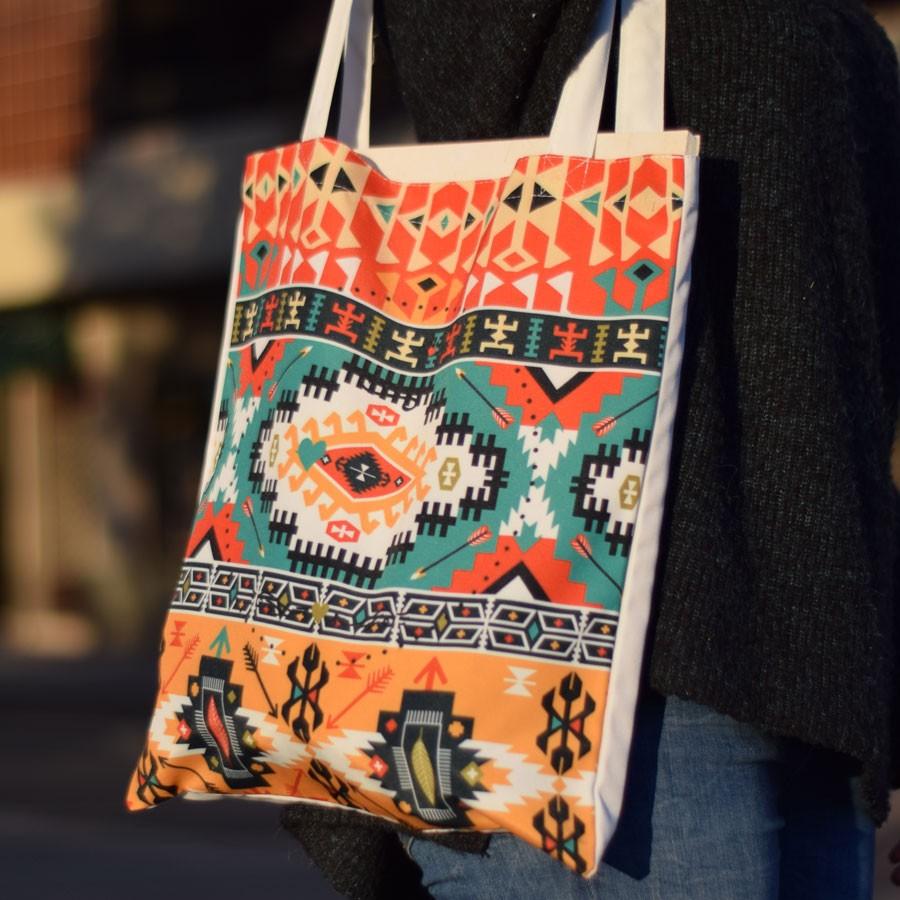 nacnic Bolsa tote de Estampado tribal