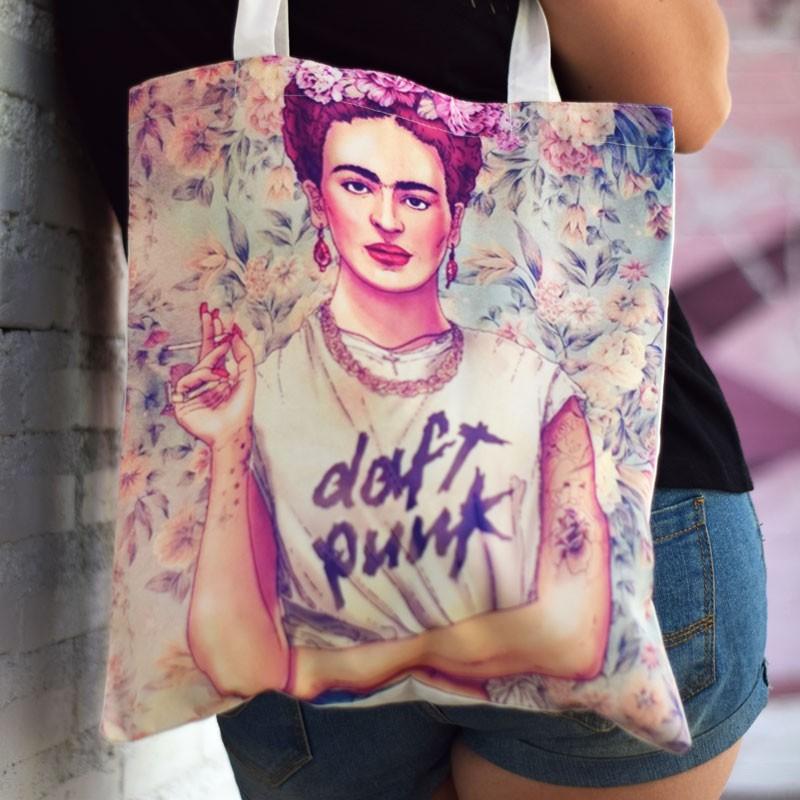 nacnic Bolsa tote de Frida punk
