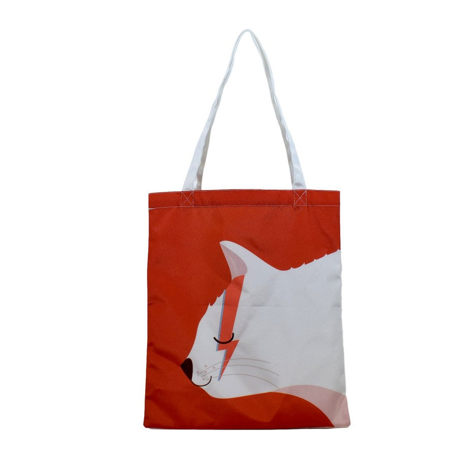 nacnic Bolsa tote de Gatito David Bowie