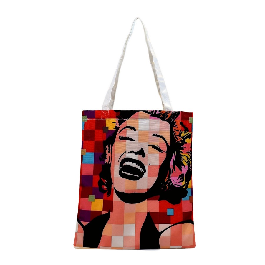 nacnic Bolsa tote de Marylin sonrisa mágica