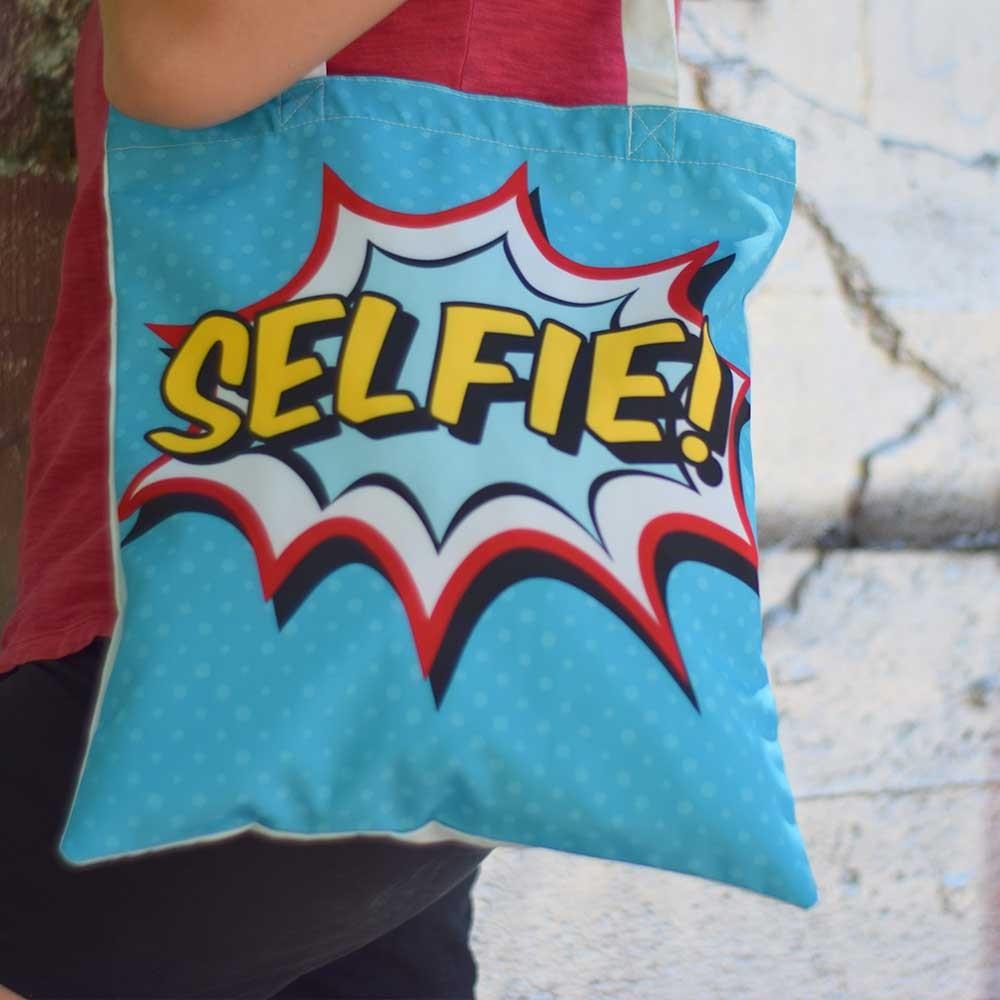 nacnic Bolsa tote de Sonrie que disparo