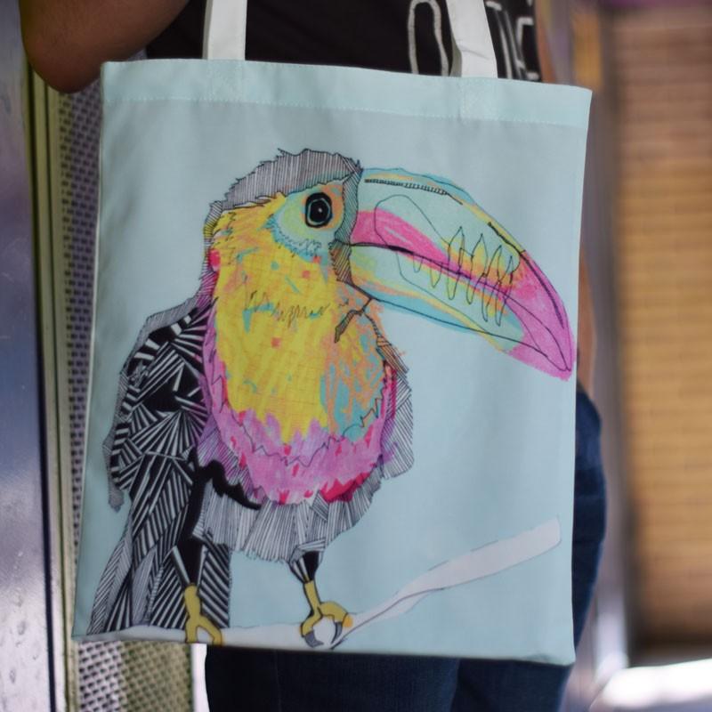 nacnic Bolsa tote de Tucán en situacion