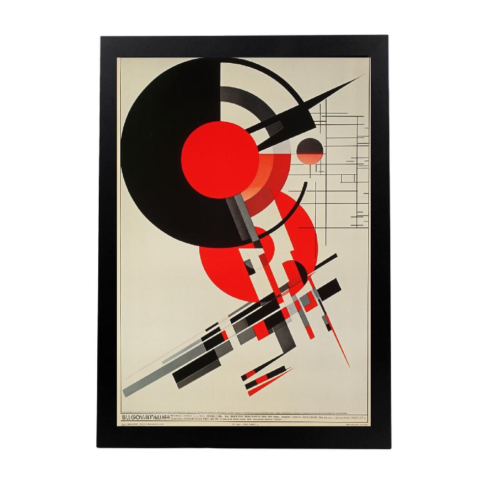 nacnic Cartel BAUHAUS por Laszlo Moholy-Nagy