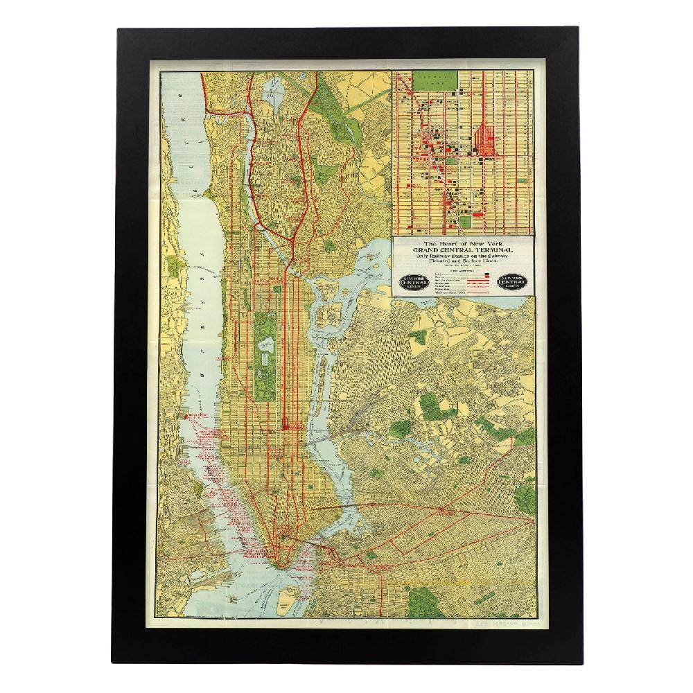 Nacnic Cartel De 1918 NYCRR Manhattan