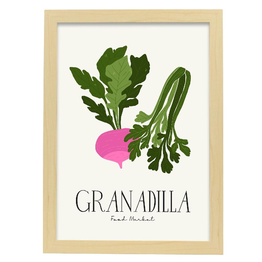 Nacnic Cartel De Beets N Celery
