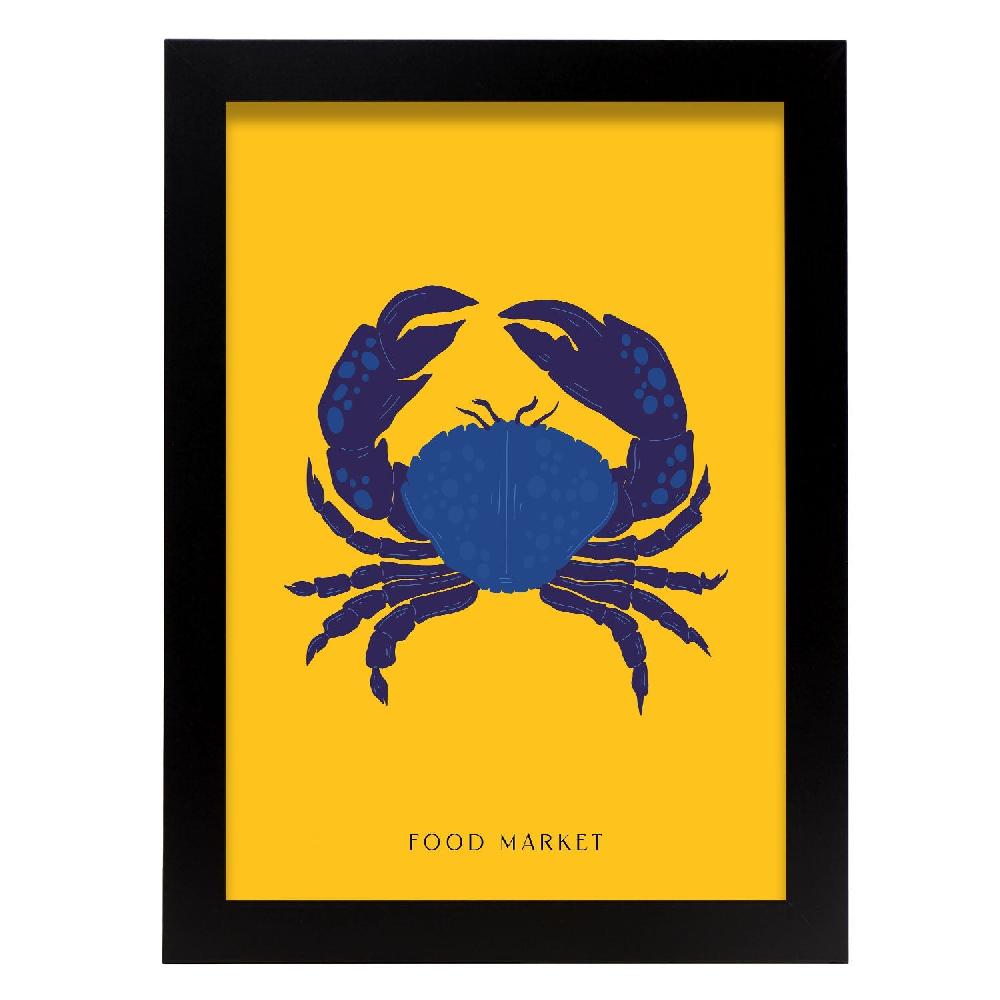 nacnic Cartel de Big Claw Crab