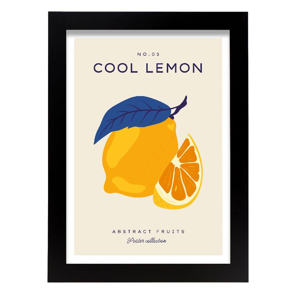 nacnic Cartel de Cool Lemon