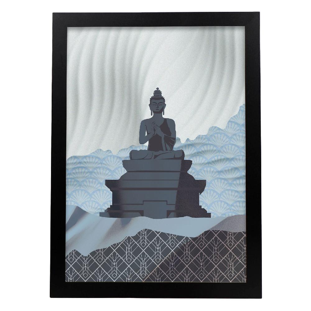 Nacnic Cartel De Dharmachakra Mudra Buddha